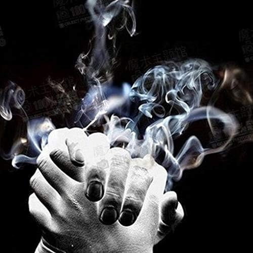 נהנה מעשן קסמים מטיפי אצבעות טריקים קסמים ניירות עשן קסמים מופיעים קסם קסמים קסמים קוסמי קוסמי אשליות במה