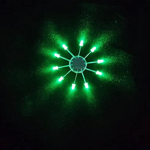 דיודות פולטות LED 3 ממ, ערכה מגוונת של מעגל LED צבעוני, דיודות עגולות אור, ירוק/אדום/כחול/צהוב/לבן