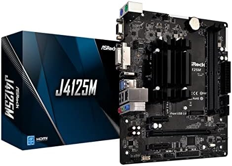 מעבד Asrock J4125M Intel® Quad-Core