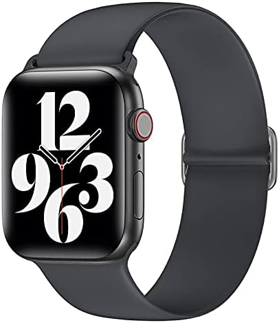 להקות ספורט תואמות את פס השעון של Apple 38/40 ממ 42/44 ממ, רצועת החלפת סיליקון רכה תואמת לסדרת Iwatch SE