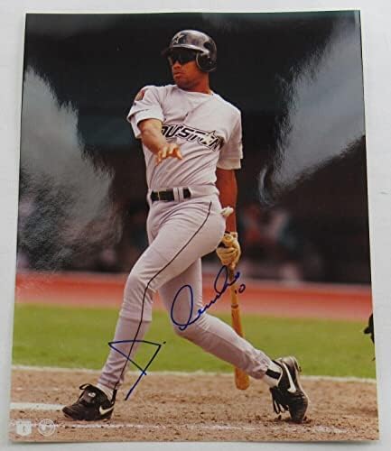 Andujar Cedeno חתום על חתימה אוטומטית 8x10 Photo II - תמונות MLB עם חתימה