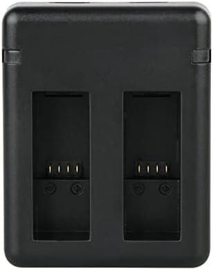 מטען מצלמה דו-חרוט טעינה טעינה רכזת סוג C/מיקרו USB מטען סוללות עם כבל עבור GoPro Hero 9 חלק מצלמה שחור