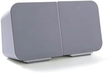 מדפי קיר AHFAM לחבטת אמבטיה אגרוף חינם קיר רכוב קוסטי קוסמטי קוסמטי קופסת אחסון קופסת אחסון רב-פונקציונלית כותנה