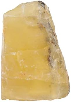 Gemhub צהוב אופל 16 CT אבן לריפוי, עטיפת תיל, תכשיטים אבן חן רופפת