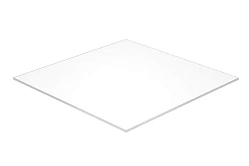לוח סימני Coroplast של פלקן, סדין מחורץ גלי, לבן, 32 x 40 x 1/4