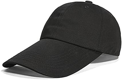 Yizhichu1990 4.3 שטר ארוך אבא כובע גברים נשים רגיל פולו טוויל כובע בייסבול לא מובנה רך