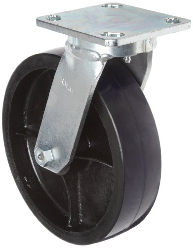 גלגלים של גלגלים של RWM 65 סדרת צלחות, מסתובב, גלגל פלדה מזויף, ללא קינגס, מיסב רולר, קיבולת של 1500 קילוגרמים,