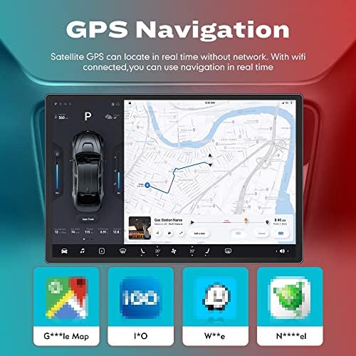 Wostoke 13.1 רדיו אנדרואיד Carplay & Android Auto Autoradio CAR ניווט סטריאו נגן מולטימדיה GPS מסך