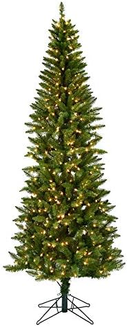 Vickerman 5.5 'Creswell אורן מלאכותי עץ עיפרון חג המולד, אורות מיני -ליט® מיני - עץ חג המולד