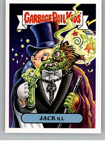 2018 Topps Farbage Pail Kids Oh Oh The Horror-Ell Classic Monster A 2a ג'ק חולה רשמי מסחר רשמי
