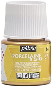 Pebeo Porcelaine 150 צבע קרמי-צבעי צבעים בעלי מים גבוהים על בסיס מים, צבעי חרסינה, ציוד לאמנות פרימיום, לא רעילים