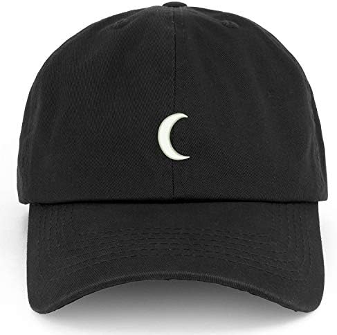 חנות הלבשה אופנתית xxl ירח סהר רקום כובע כותנה לא מובנה