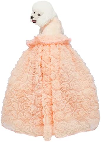 כלב חתונה שמלה ניתנת לניתוק נושם טול טוטו דוגי לבוש חצאיות בגדים תלבושות לחיות מחמד לכלבים קטנים שמלות מסיבת