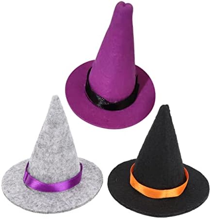 טויאנדונה 3 יחידות מיני מכשפה כובע מכשפה תלבושות לנשים אדורנו פארה מסה דה ליל כל הקדושים המפלגה כובעי