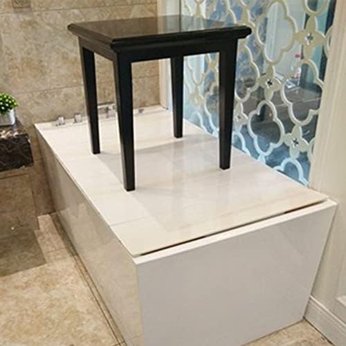 כיסוי אמבטיה מתקפל PFCDZDU, מכסה אמבטיה של בידוד ביתי בסגנון יפני, מכסה אמבטיה של 0.65 סמ.