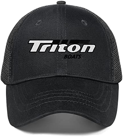Pupkitten Unisex Ginim Trucker כובעים Triton-Boats-Logo-Dad Hat Hip Hop Caps Baseball Caps
