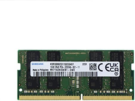 Samsung 16GB DDR4 3200MHz PC4-25600 SODIMM 2RX8 CL22 1.2V מחשב נייד מחשב נייד מחשב זיכרון RAM מודול שדרוג