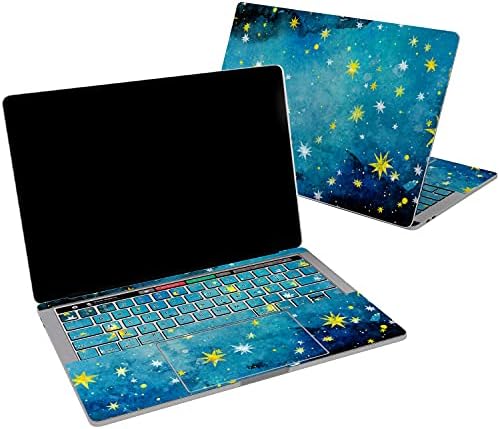 עור ויניל אלטרנטיבי תואם לאוויר MacBook 13 אינץ 'מק פרו 16 רשתית 15 12 2020 2019 2018 כוכבים חמודים צבעי