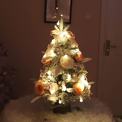 עץ חג המולד לחג המולד של אינדיאה, עץ חג המולד, מיני מלאכותי חג המולד קטן עץ מלאכותי מואר עץ