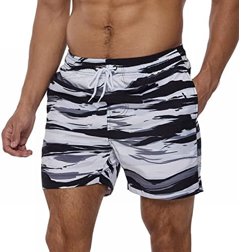 BMISEGM Mens Bikini בגדי ים קיץ גברים חוף מכנסיים קצרים דפוסים מודפסים חוף גברים קצרים גברים קצרים