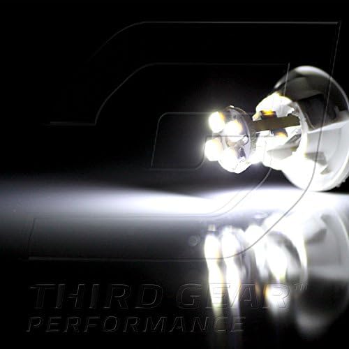 TGP T10 לבן 4 LED SMD לוחית רישוי נורות נורות נורות 2006-2009 תואמות לפונטיאק סיקור