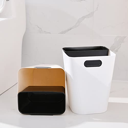 פח האשפה של HIHELO יבש ורטוב האשפה פחיות חדר אמבטיה ביתיות סלון סיווג כפול לשימוש פחי אשפה ללא כיסוי,