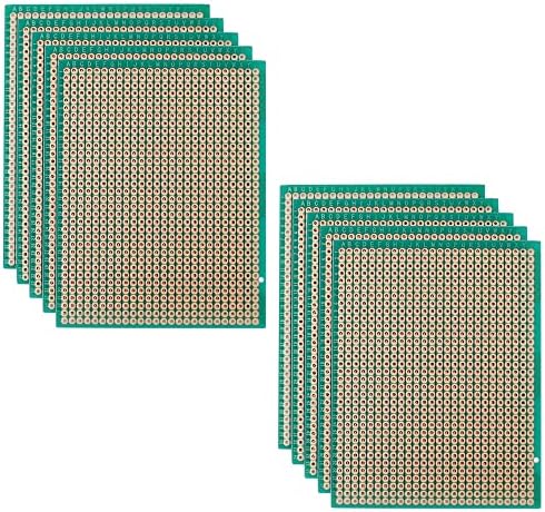 10 חלקים 70 ממ x 90 ממ לוח PCB לוח PCB, 884 חורים פרמבור