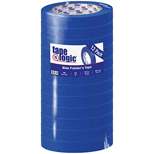 Tafe Logic® 3000 קלטת צייר, 5.2 מיל, 3/4 x 60 yds, כחול, 12/מארז
