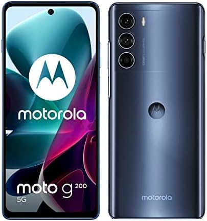 Motorola Moto G200 5G + 4G LTE 128GB + 8GB 6.8 NFC Triple Triple 108 MP מצלמה XT2175-1 גרסה גלובלית +