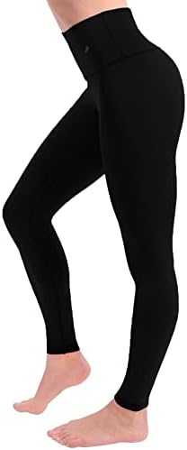 חותלות נשים במותניים גבוהות במותניים - מכנסי דחיסה לחדר כושר ריצה ליוגה וכושר יומיומי