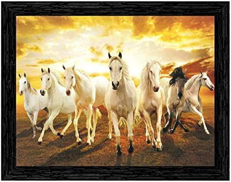 אינדיאנרה ואסטו זריחה שבעה סוסים-תהילה סינתטית, 10 על 13 אינץ', ססגוניות