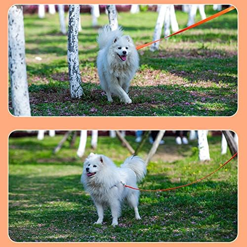 NCONCO 16.4ft אימוני כלבים רצועה רצועה עמיד למים PVC נזכרים במוביל לאימוני כלבים