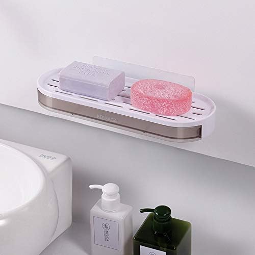 מחזיק תבשיל סבון עם כיור מגירה, מגש סבון מתנקז בקיר לחדר אמבטיה ומטבח עד מארגן סבון מקלחת,