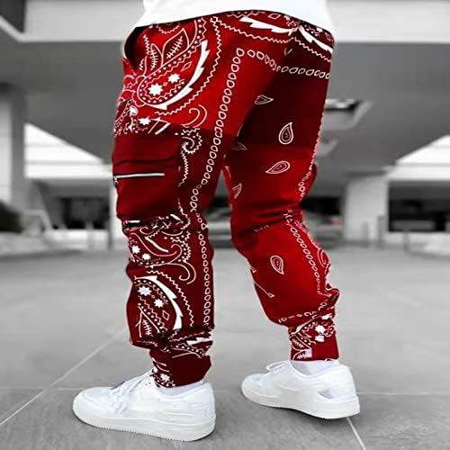 Badhub Hippie Boho מכנסיים מרגישים מכנסי טרנינג רופפים מכנסי טרנינג רופפים בגדי רחוב פופולריים,