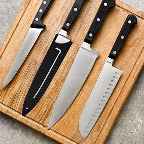 קרמיקה סכין קרמיקה סכין משמרות 20 יחידות שף סכיני נדן לשימוש חוזר להב משמר סכום מגן כיסוי אוניברסלי חותך