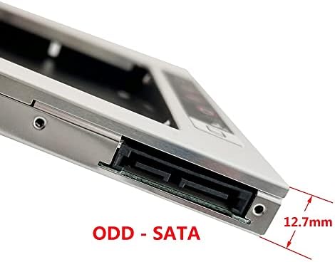 DY-TECH 2ND HDD SSD SATA כונן קשיח קאדי לאופטי Dell Latitude E5430 E5510 E5530