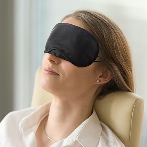 30 חלקים מכסה עיניים מכסה עיניים מסכת שינה למשחקים מסיבת שינה נסיעה עם כרית האף ורצועה מתכווננת