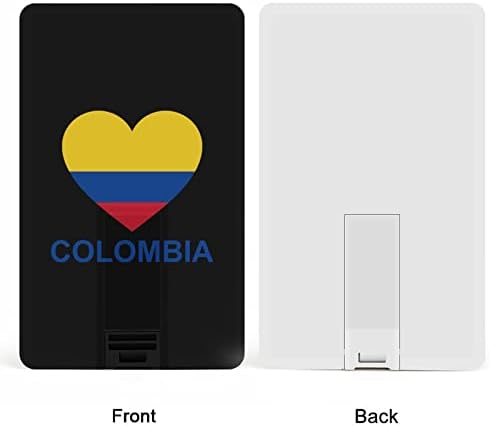 אהבה קולומביה זיכרון USB מקל עסק פלאש מכונן כרטיס אשראי בכרטיס כרטיס בנקים