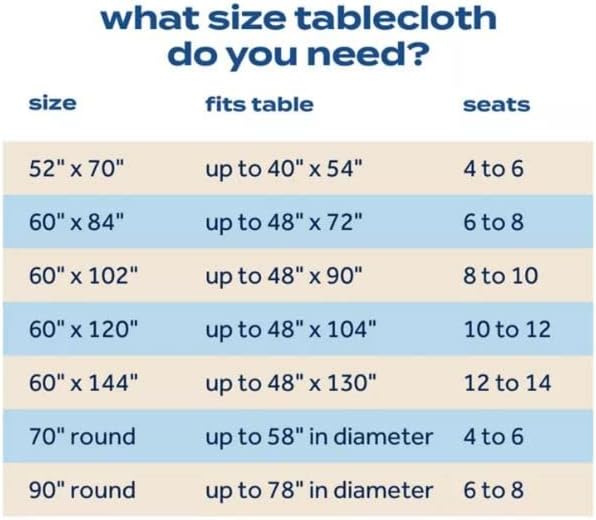 גלאם ים של גלאם צב עיצוב חוף שולחן שולחן שולחן כותנה משקל כבד שולחנות מלבן, 60 אינץ 'על 84 אינץ'