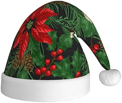 מיסטו חג המולד חלבלוב חג המולד כובע חג המולד חג כובע למבוגרים קטיפה חומר אור וחם חדש שנה חג ספקי צד