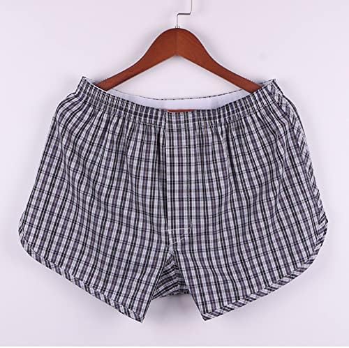 BMISEGM Mens Trunk תחתוני בגדי כותנה תחתוני כותנה כותנה רופפת מכנסיים קצרים במותניים בינוניים מכנסיים