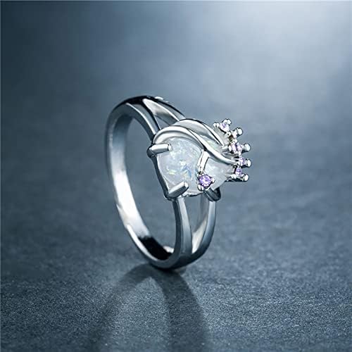 2023 מעורבות חדשה עגולה חתוכה זירקונים נשים טבעות נישואין טבעות תכשיטים לאישה טבעת נשות יהלום מלאה טבעת כובשת