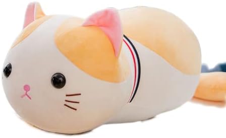 קינוח רך חתול קטיפה צעצוע שיאו מאו בובה בובת מתנה ליום הולדת כרית בובת כרית אפור, צהוב, חום מתאים