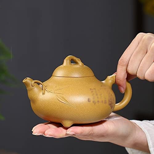 WINOC סגול חימר סגול קומקום תה תה של תה שתייה כלי שתייה תה שתייה בעבודת יד משותף במוקש סגול סגול קומקום