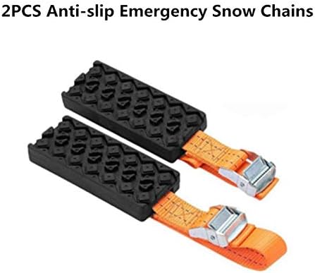 XCQ 2 PCS שרשרת גלגלים צמיגים אנטי החלקה שרשראות שלג חירום לחיר