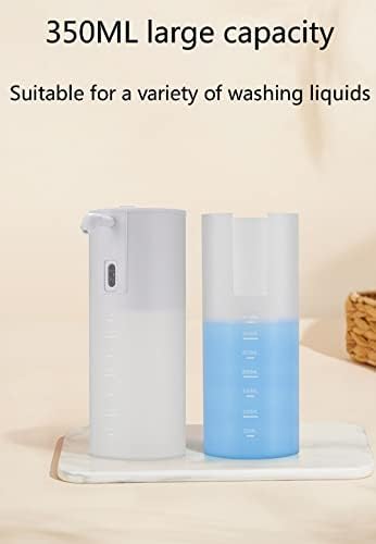 מתקן סבון, מתקן סבון אוטומטי ללא מגע מתקן סבון מטבח ללא מגע, 12oz / 350 מל עם חיישן תנועה אינפרא אדום.