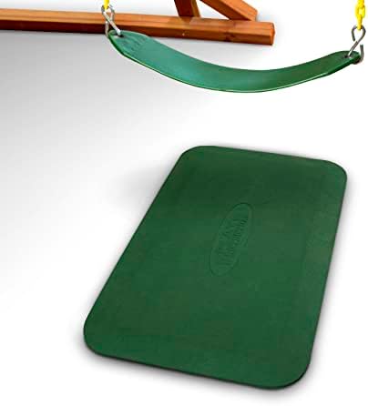 גורילה ערכות משחק 09-0012-זוג-גרם מגן גומי מחצלת עבור נדנדה סט של 2 מחצלות, ירוק