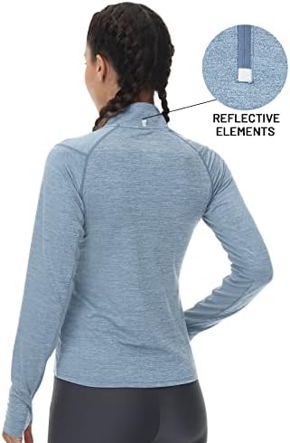 Mier's Way's With Fit's Weat Longe Tee Tee Prots Tops The Sellytic Running Thring חולצות, UPF 50+ הגנה מפני שמש