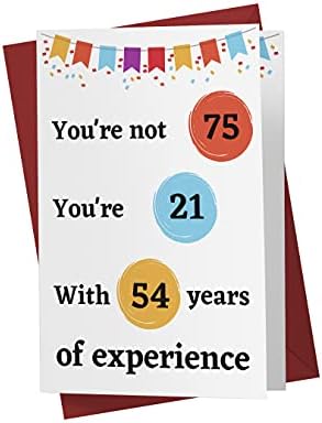 כרטיס יום הולדת 75 מצחיק מאוד-כרטיס יום הולדת 75 מצחיק-כרטיס יום הולדת 75 שמח-כרטיס יום הולדת 75 מצחיק-מעטפה