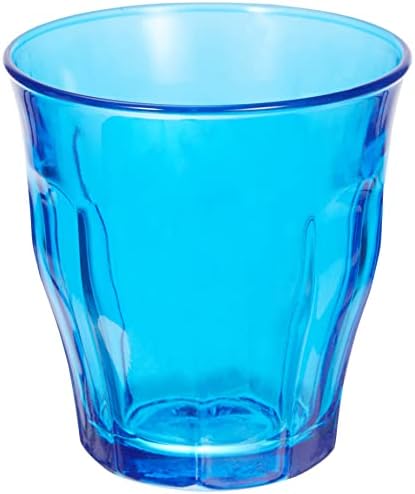Duralex 1027SR06 סט של 6 כוסות זכוכית פיקארדי - 8.5 סמ - כחול